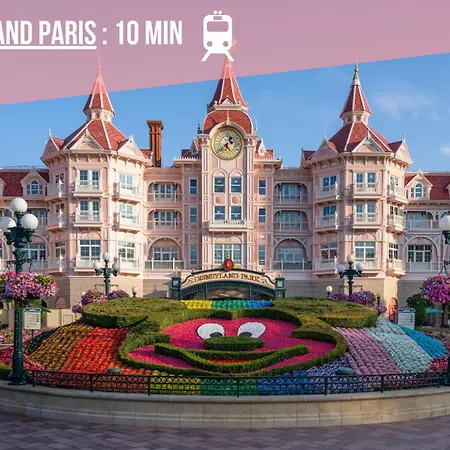 L'Escale - T3 Cosy - Parking, Rer A Et Disneyland Bussy-Saint-Georges Exterior photo