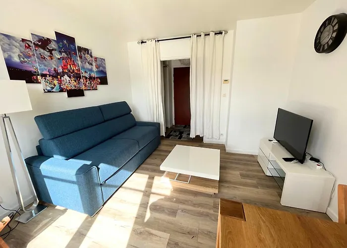 L\'Escale - T3 Cosy - Parking, Rer A Et Disneyland
