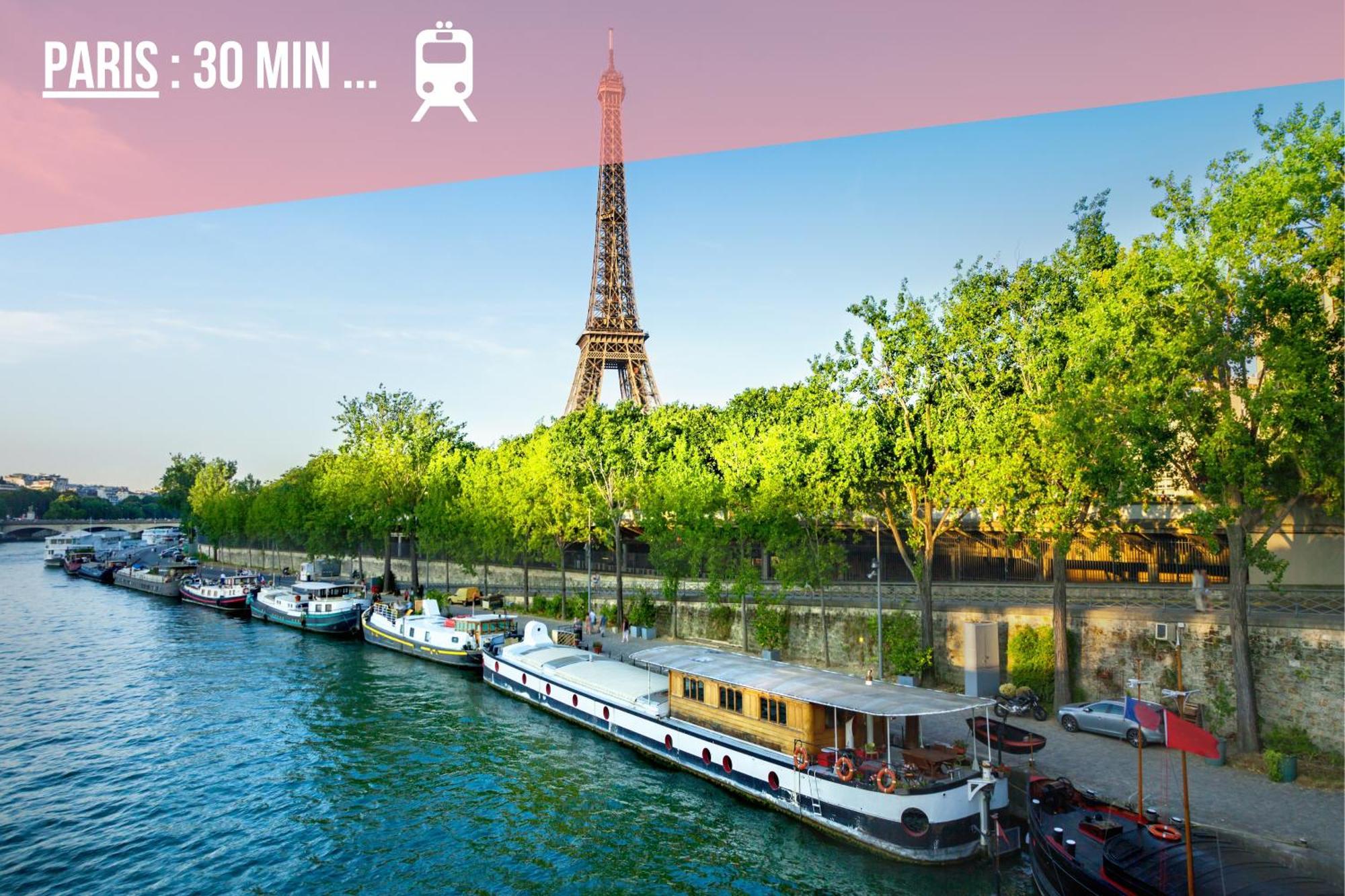 L'escale - T3 Cosy - Parking, Rer A Et Disneyland *