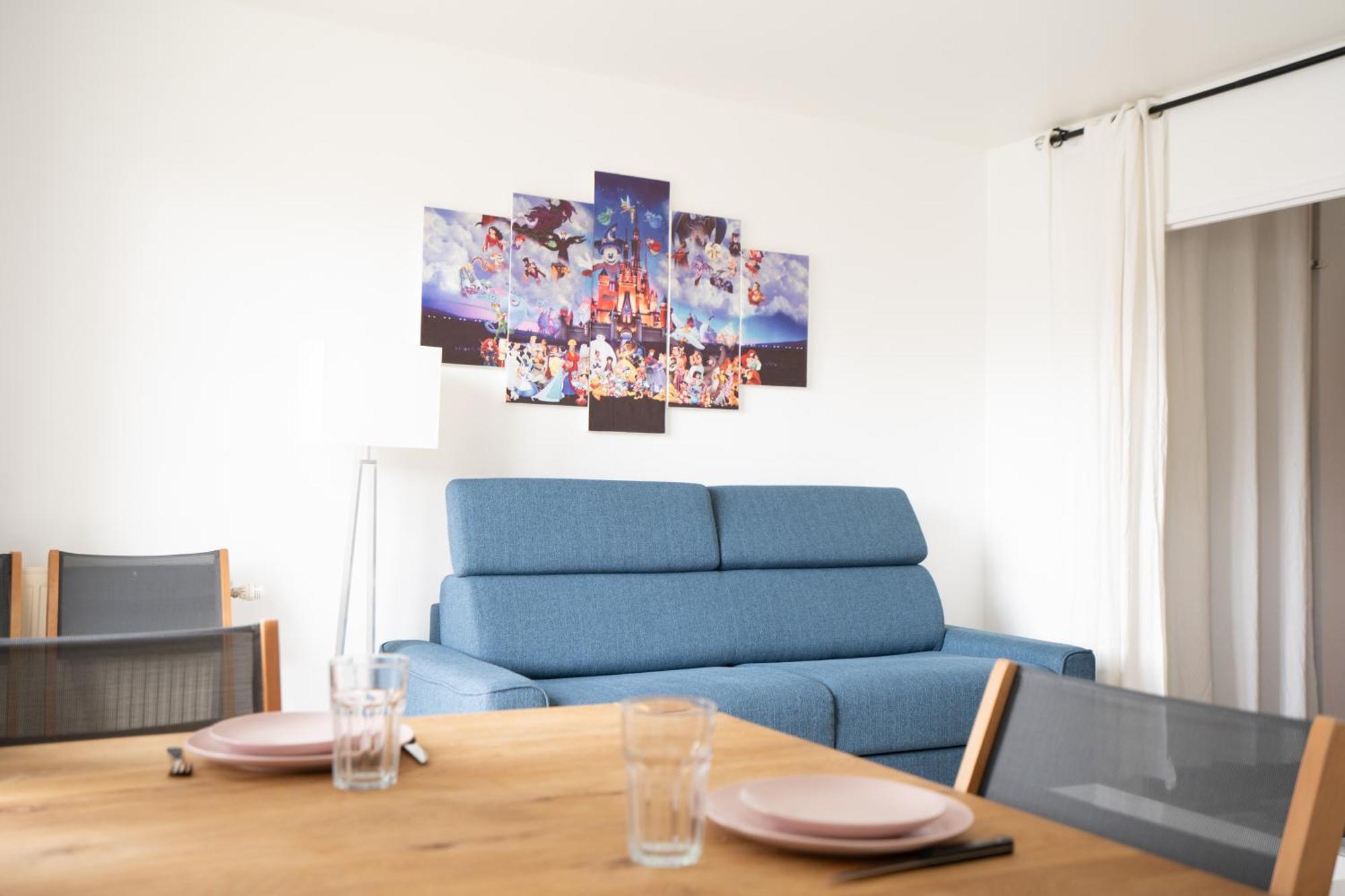 L'escale - T3 Cosy - Parking, Rer A Et Disneyland Apartment Bussy-Saint-Georges